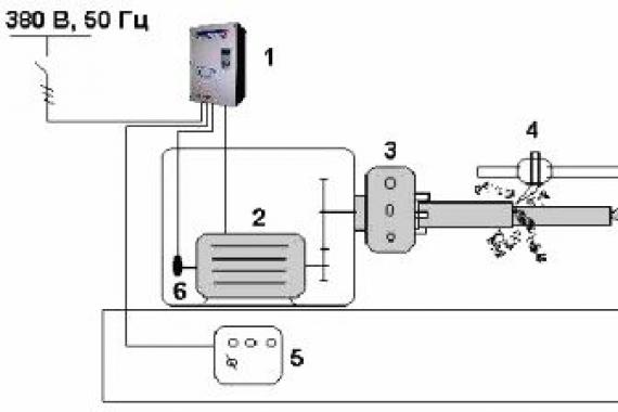 Frequency converter for lathe Setting up the frequency converter