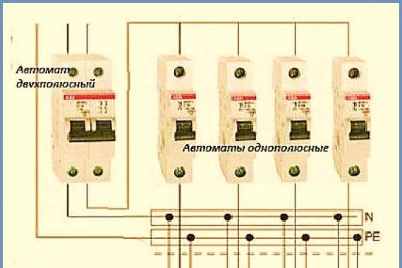 How to connect a circuit breaker